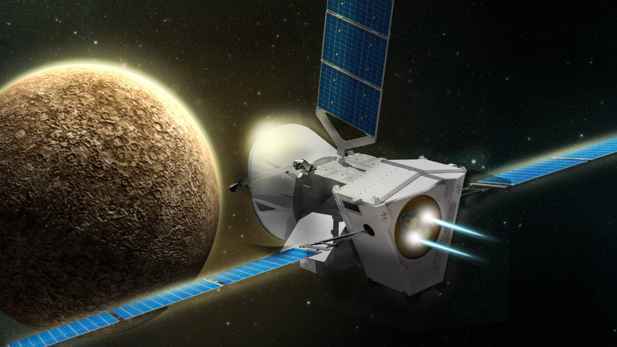 космический аппарат BepiColombo миссия на Меркурий