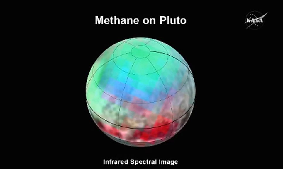 Данные New Horizons показывают, что поверхность Харона покрыта трещинами, а Плутон имеет атмосферу из метана.