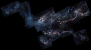 Инфракрасное фото молекулярного облака Тельца