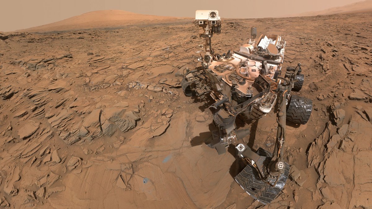 Mars Curiosity rover, органические молекулы, научная реконструкция
