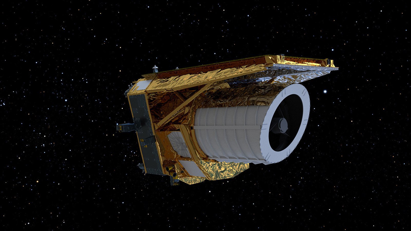 космический телескоп Euclid и воиды, научное изображение