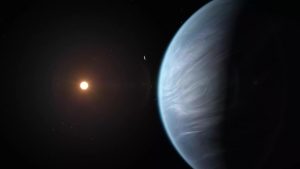 планета K2-18b художественное изображение