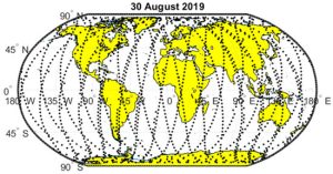 Radiation levels on Earth and in South Atlantic Anomaly
