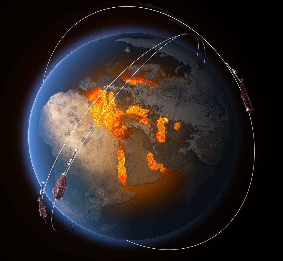 Satellite radiation exposure in South Atlantic Anomaly